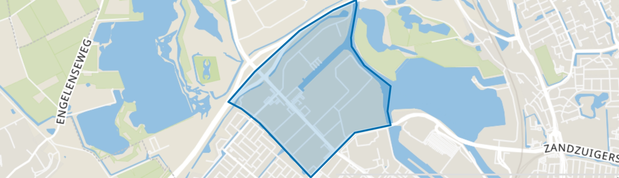 De Rietvelden-West, Den Bosch map