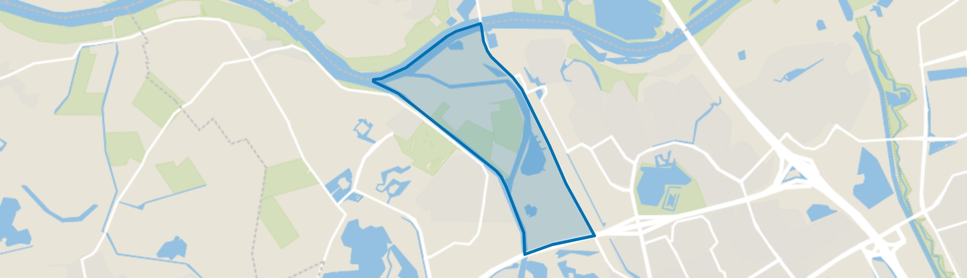 Henriëttewaard, Den Bosch map