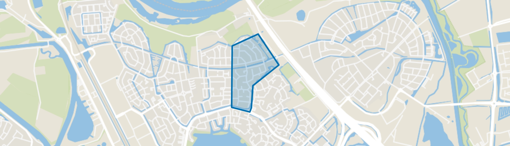 Maasstroom, Den Bosch map