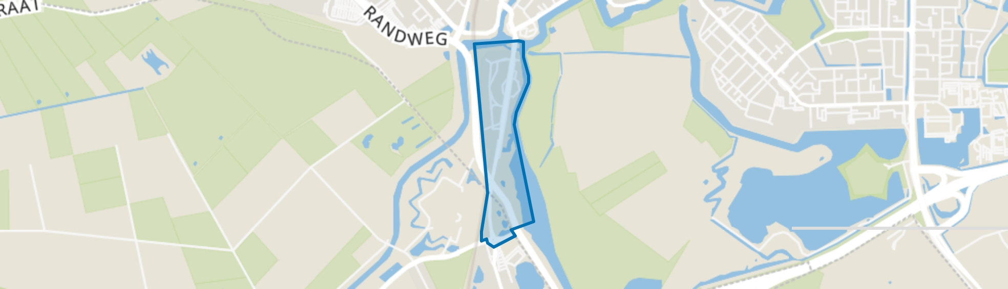 Vughterpoort, Den Bosch map