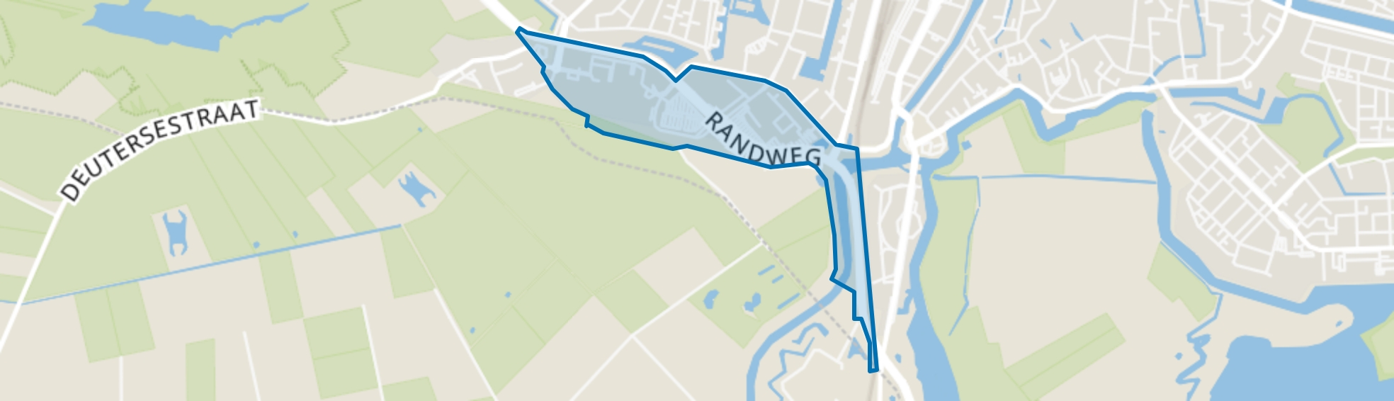 Willemspoort, Den Bosch map