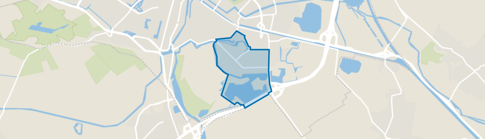 Zuid, Den Bosch map