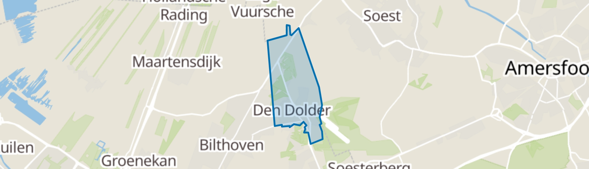 Den Dolder map