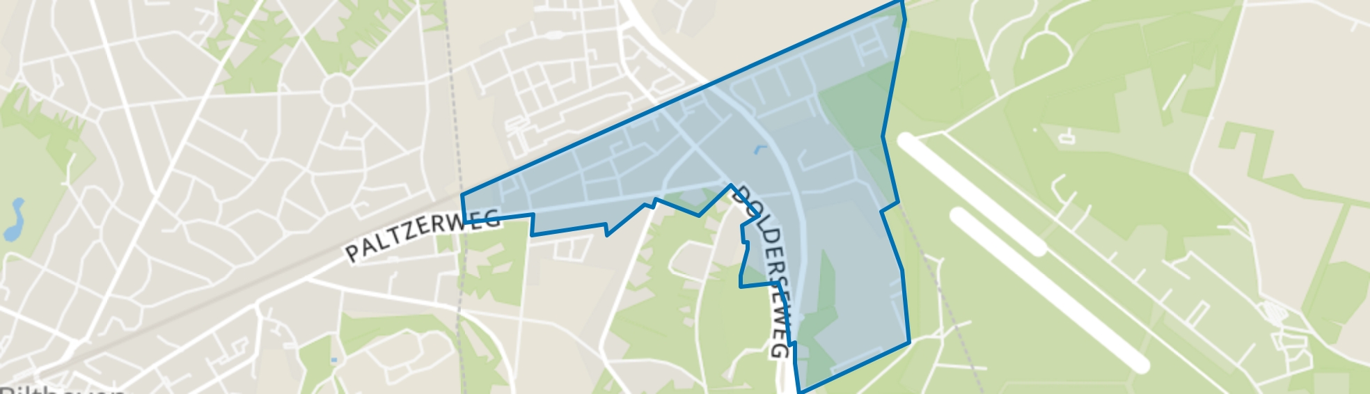 Den Dolder-Zuid, Den Dolder map