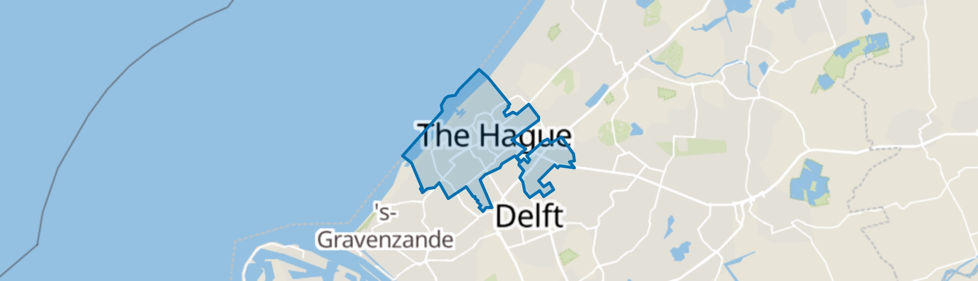 Den Haag map