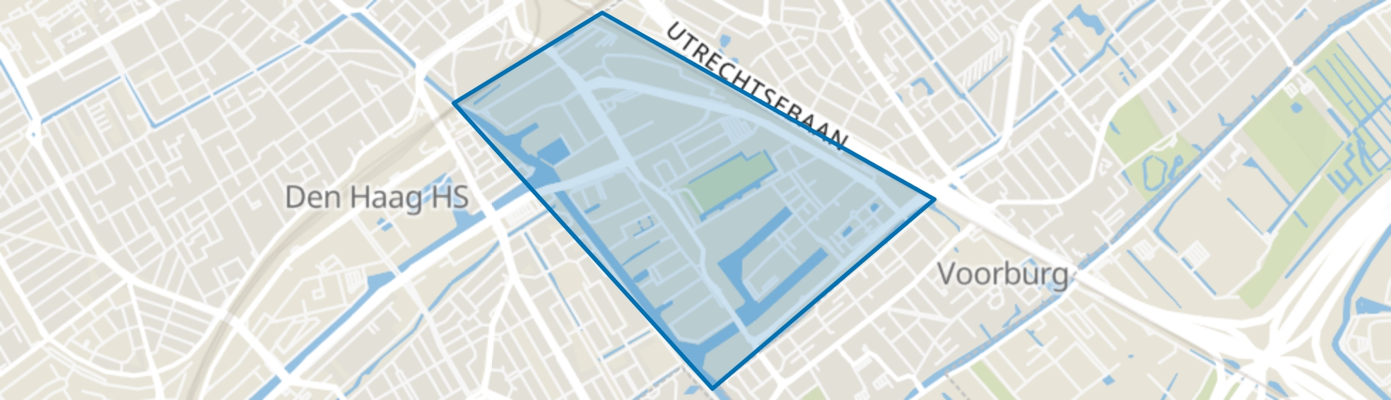 Binckhorst, Den Haag map