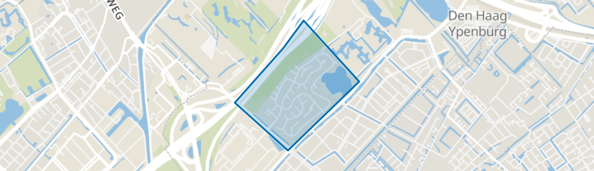 Bosweide, Den Haag map