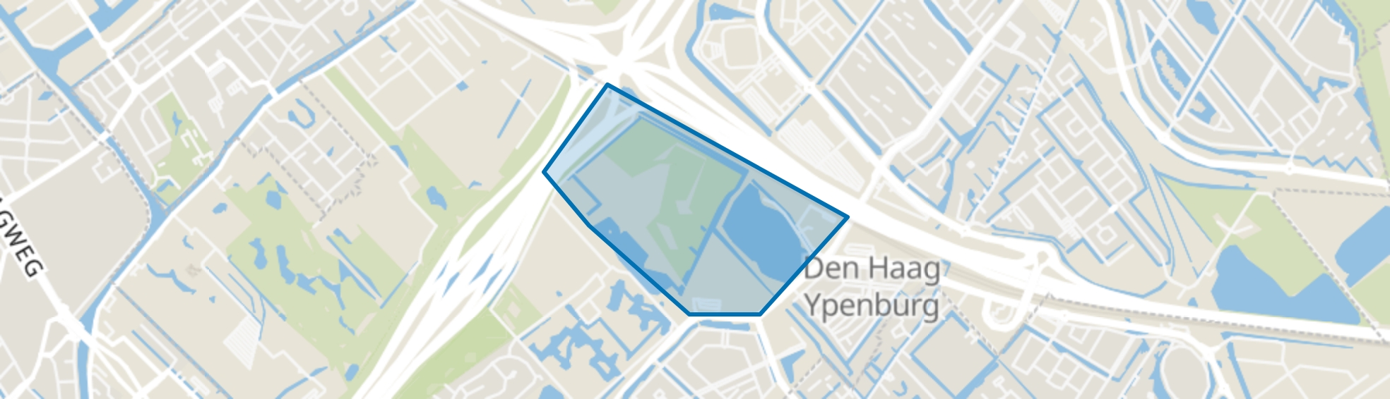 De Reef, Den Haag map