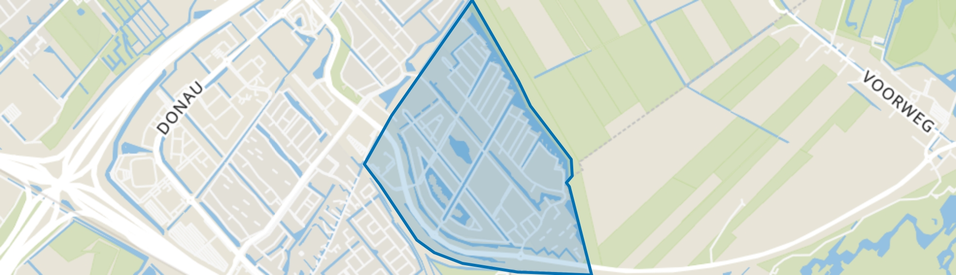 De Vissen, Den Haag map