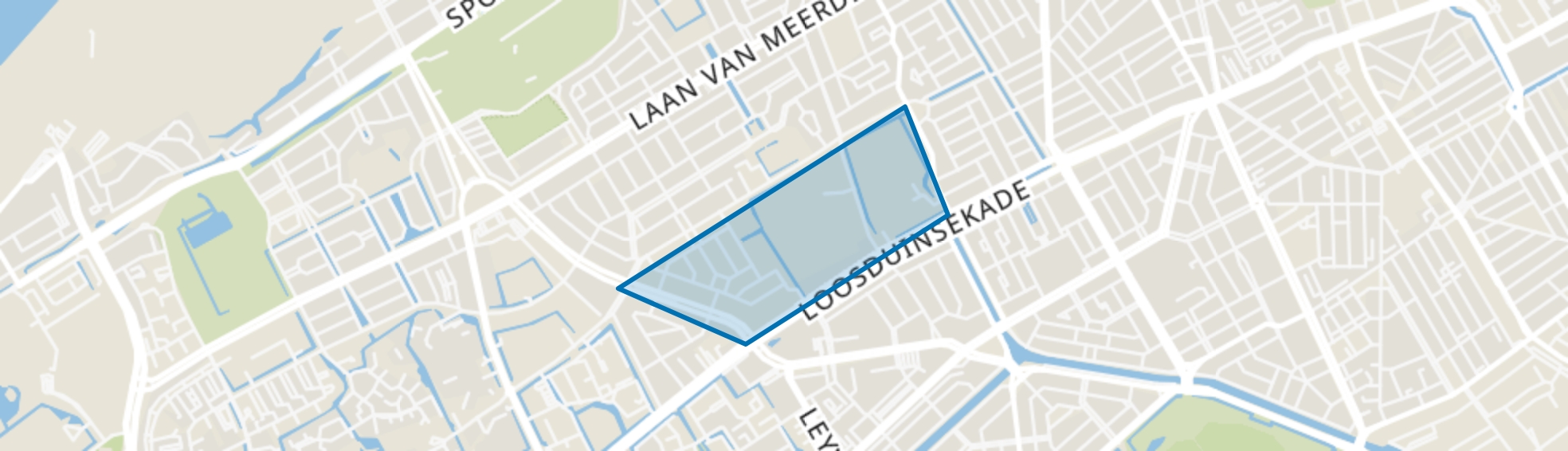 Eykenduinen, Den Haag map