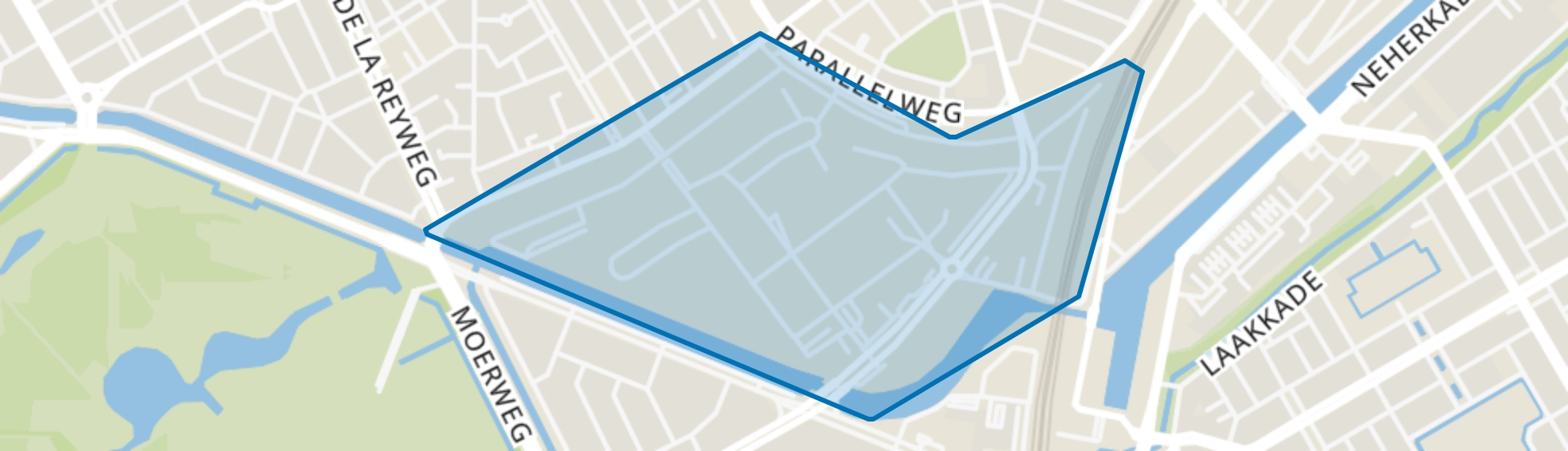 Groente- en Fruitmarkt, Den Haag map