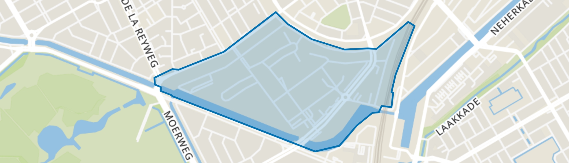 Groente- en Fruitmarkt, Den Haag map