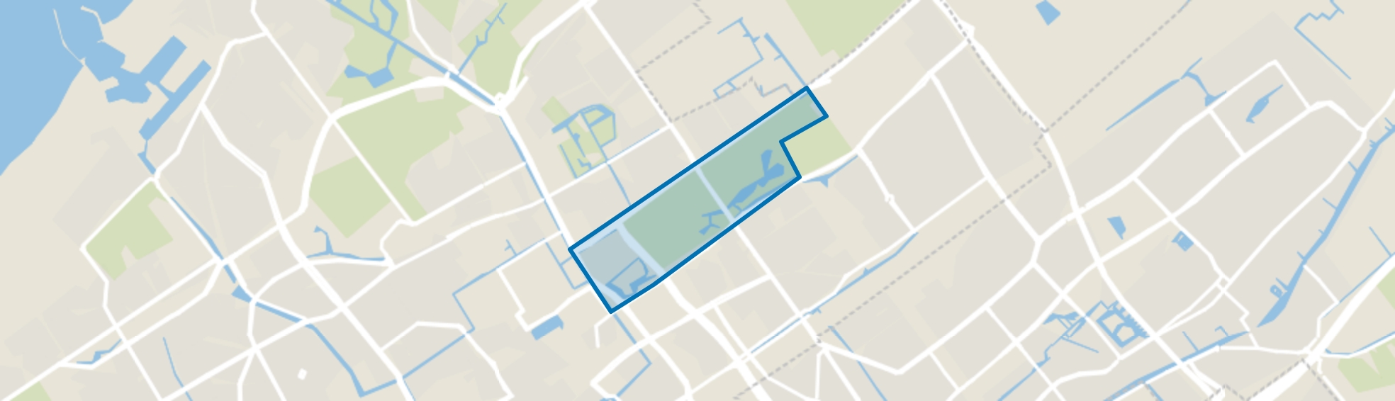 Haagse Bos, Den Haag map