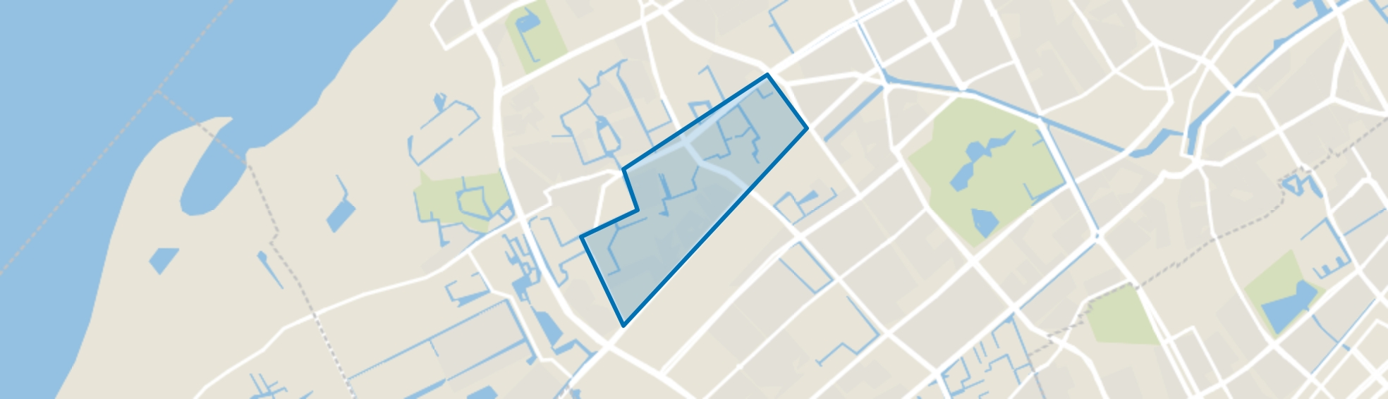 Houtwijk, Den Haag map