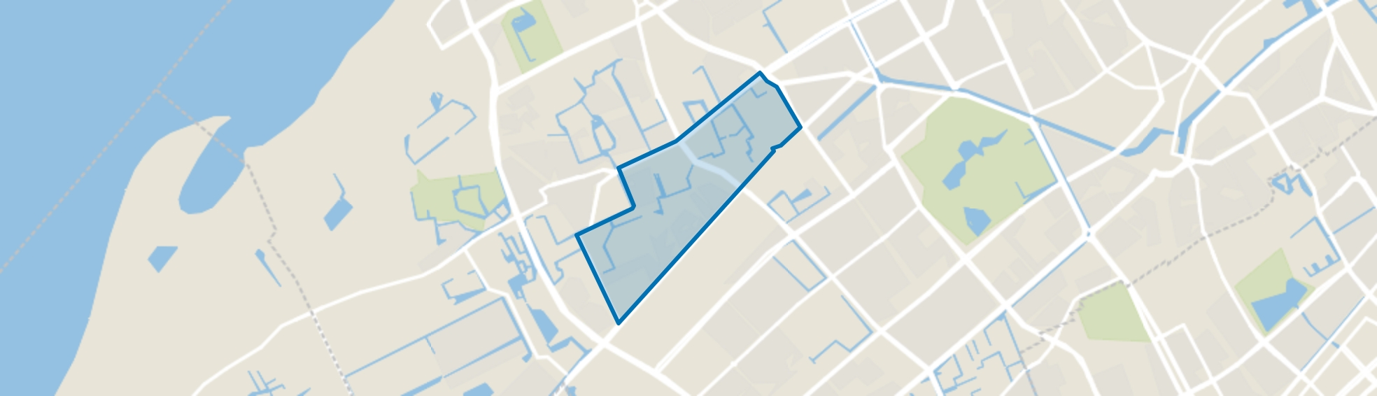 Houtwijk, Den Haag map