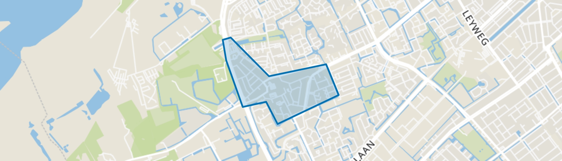 Kom Loosduinen, Den Haag map