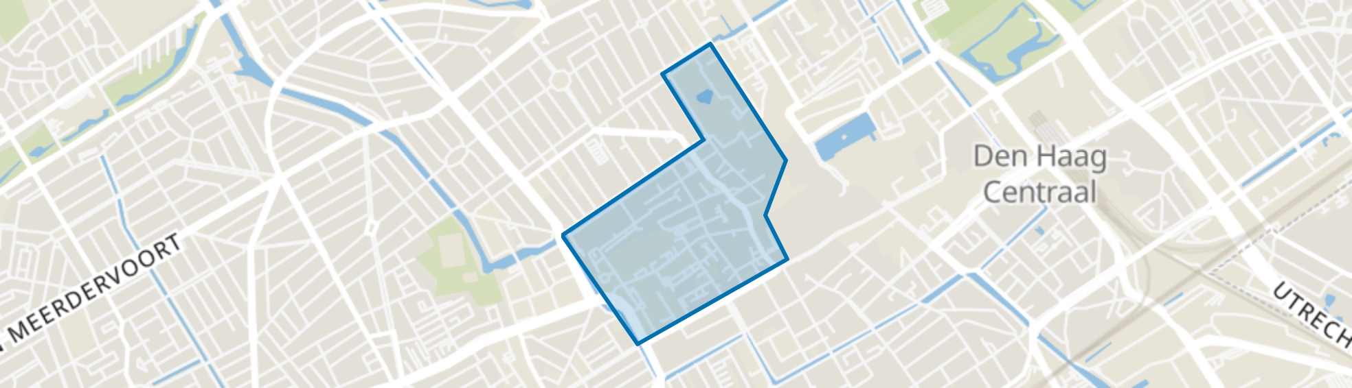 Kortenbos, Den Haag map