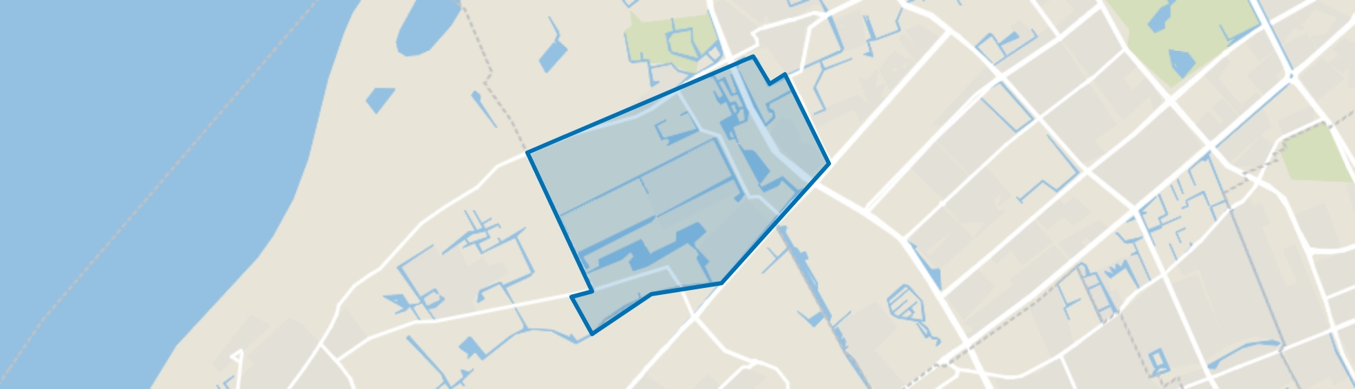 Kraayenstein en Vroondaal, Den Haag map