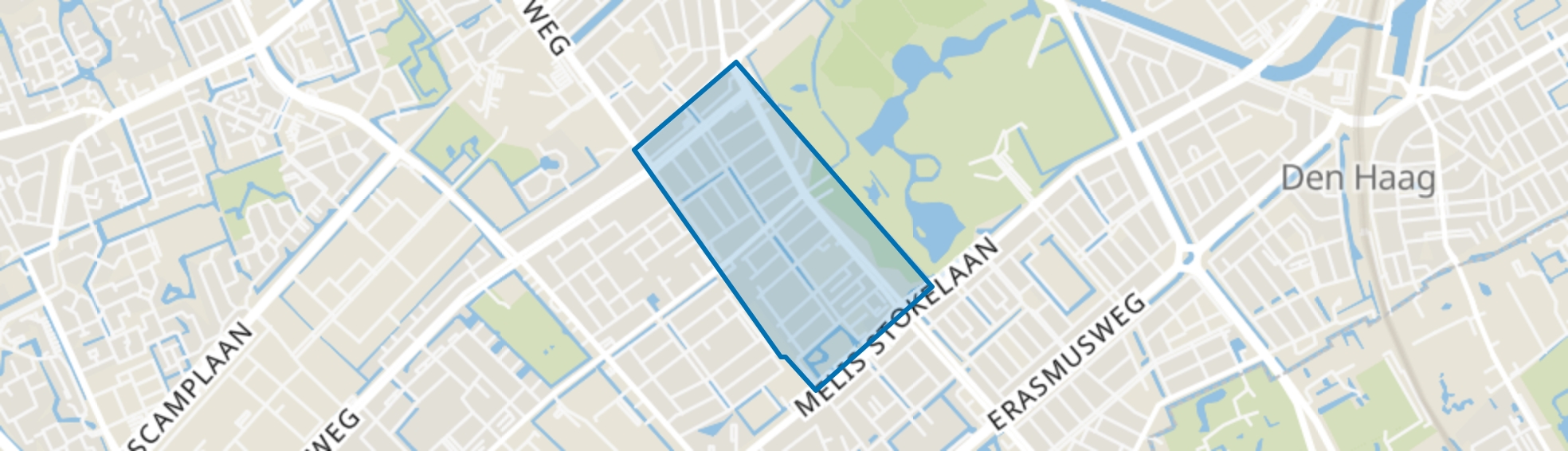 Morgenstond-Oost, Den Haag map