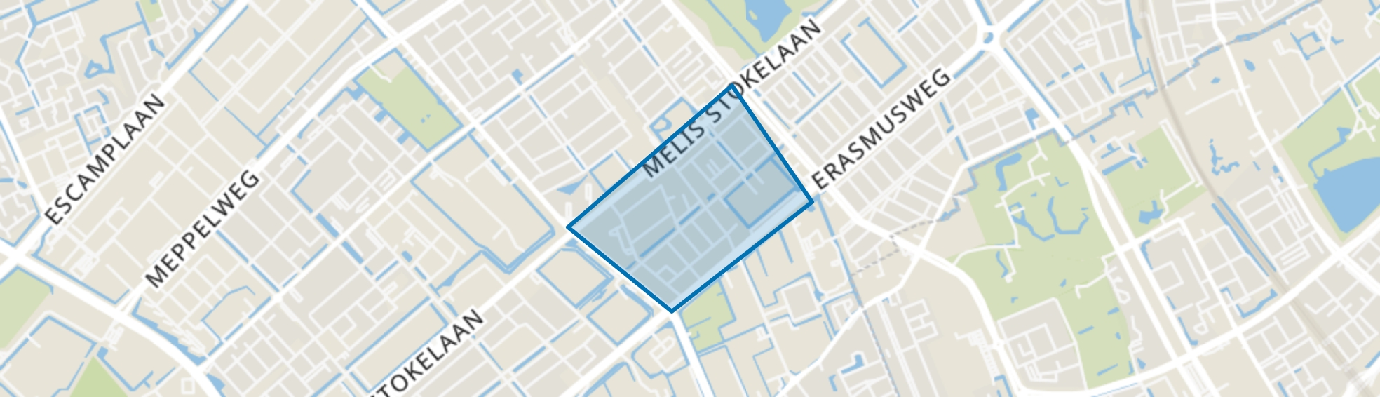 Morgenstond-Zuid, Den Haag map