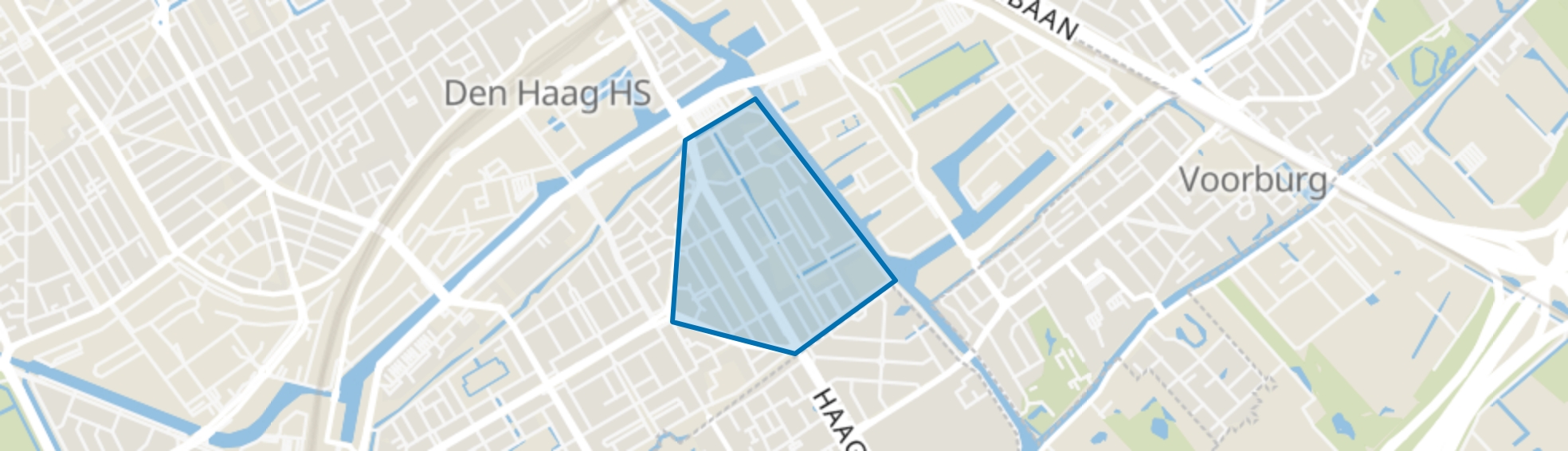 Noordpolderbuurt, Den Haag map