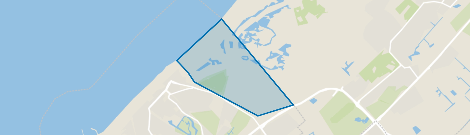 Oostduinen, Den Haag map