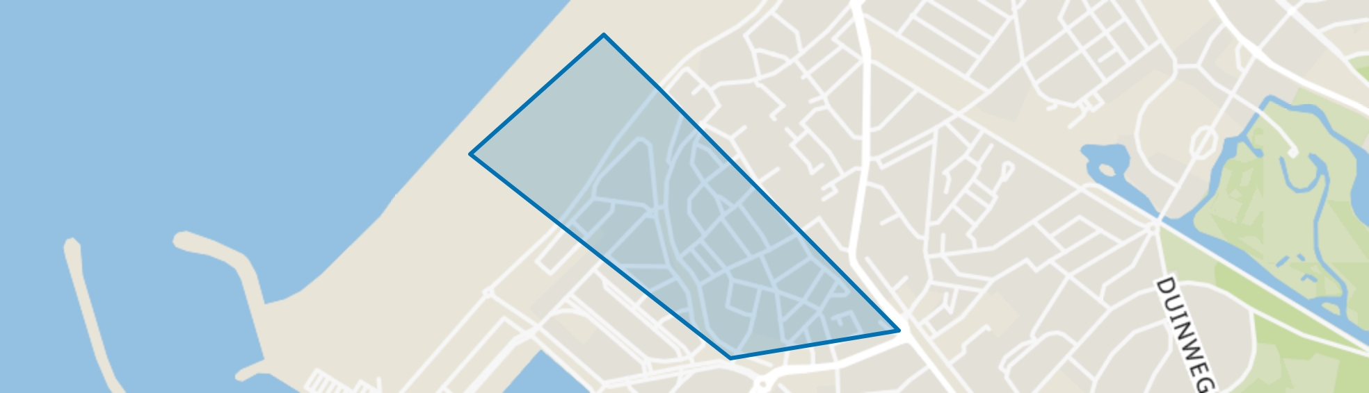 Oud Scheveningen, Den Haag map