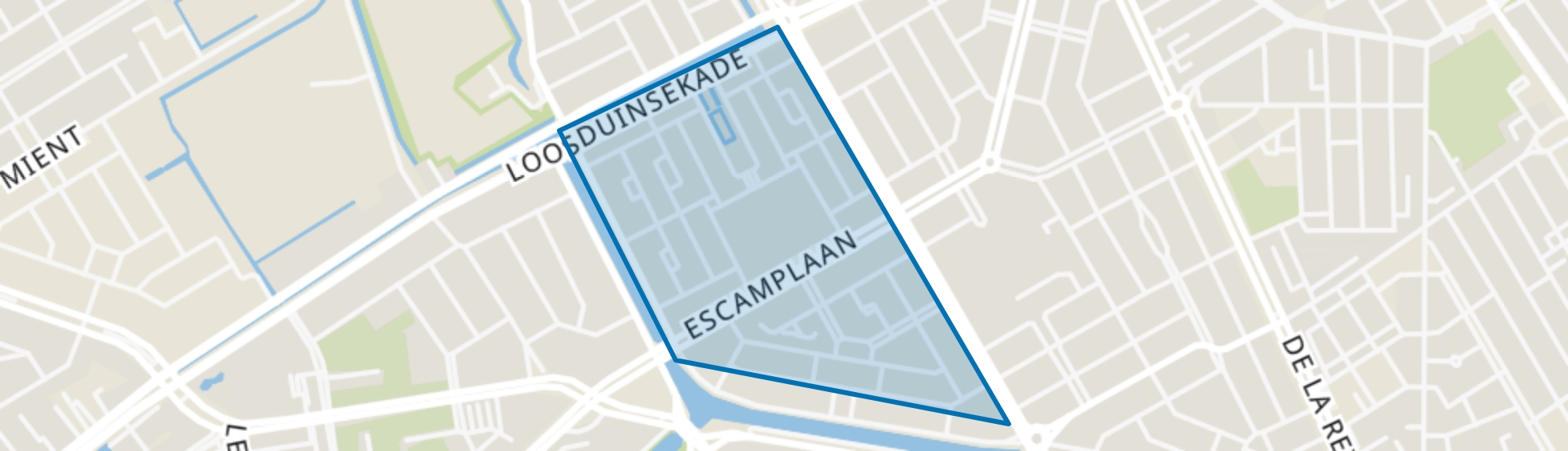 Rustenburg, Den Haag map