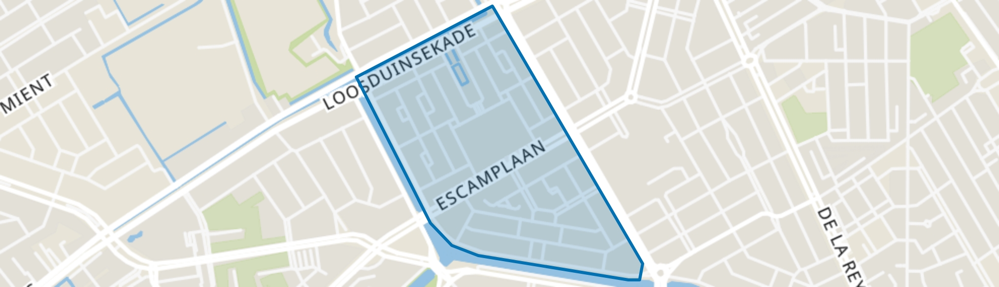 Rustenburg, Den Haag map