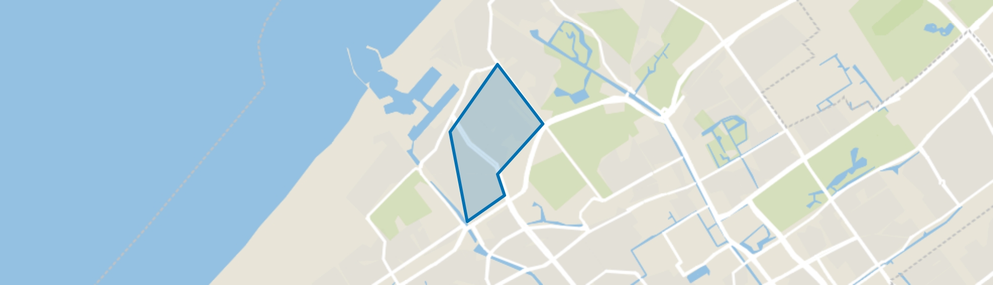 Statenkwartier, Den Haag map
