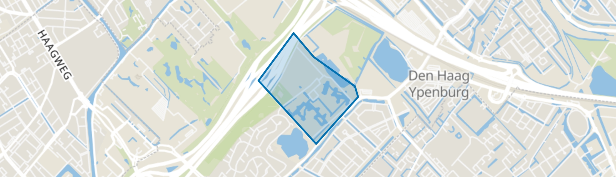 Tedingerbuurt, Den Haag map
