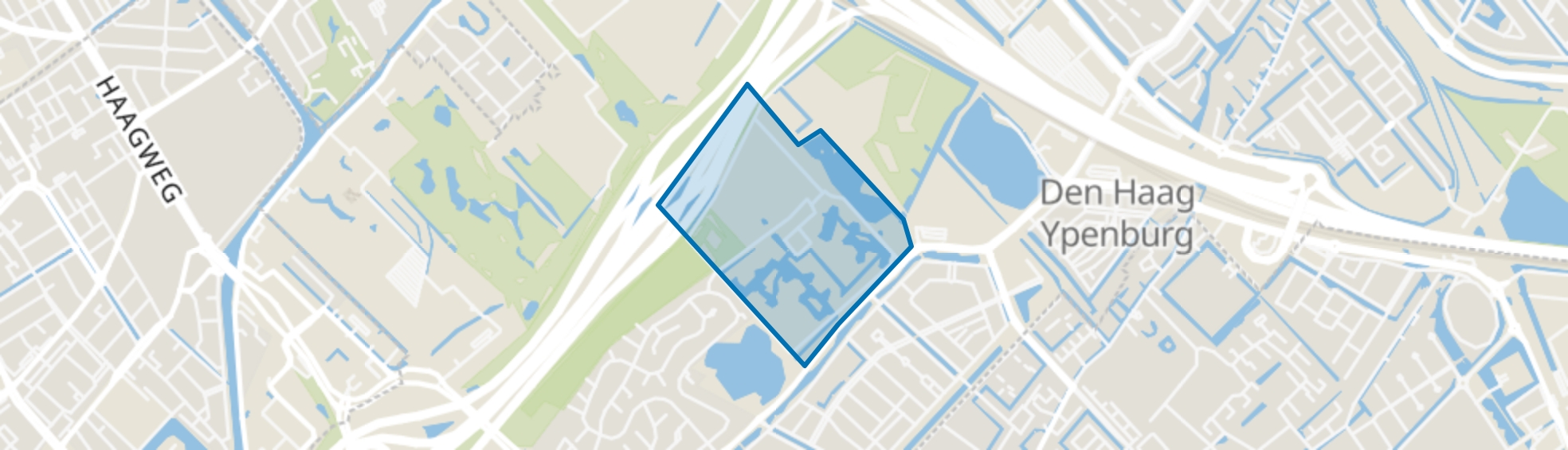 Tedingerbuurt, Den Haag map