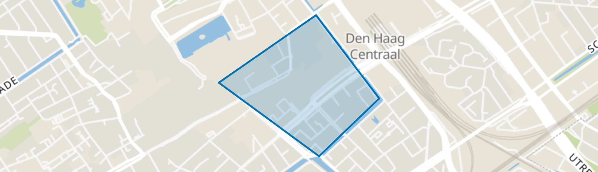 Uilebomen, Den Haag map