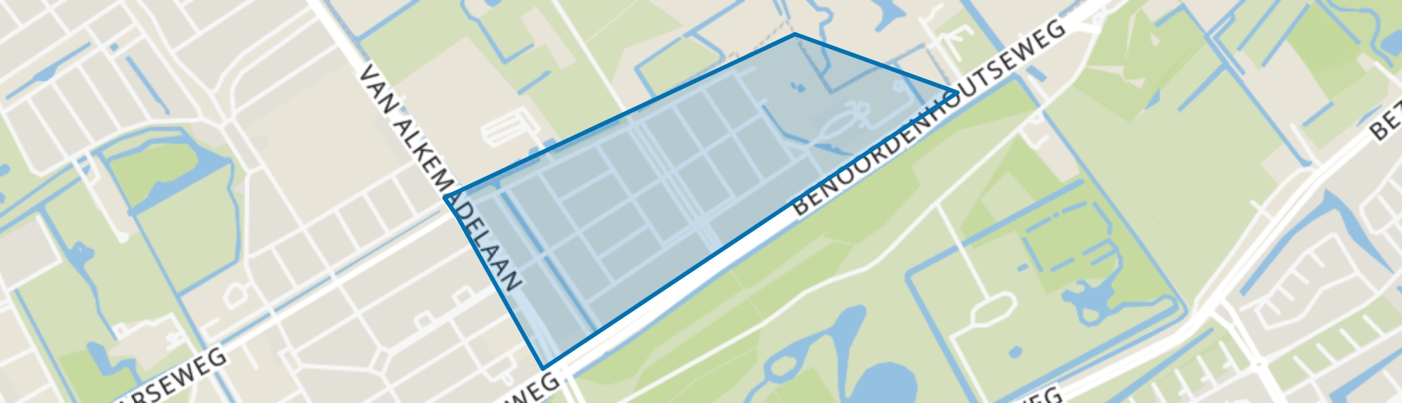 Uilennest, Den Haag map