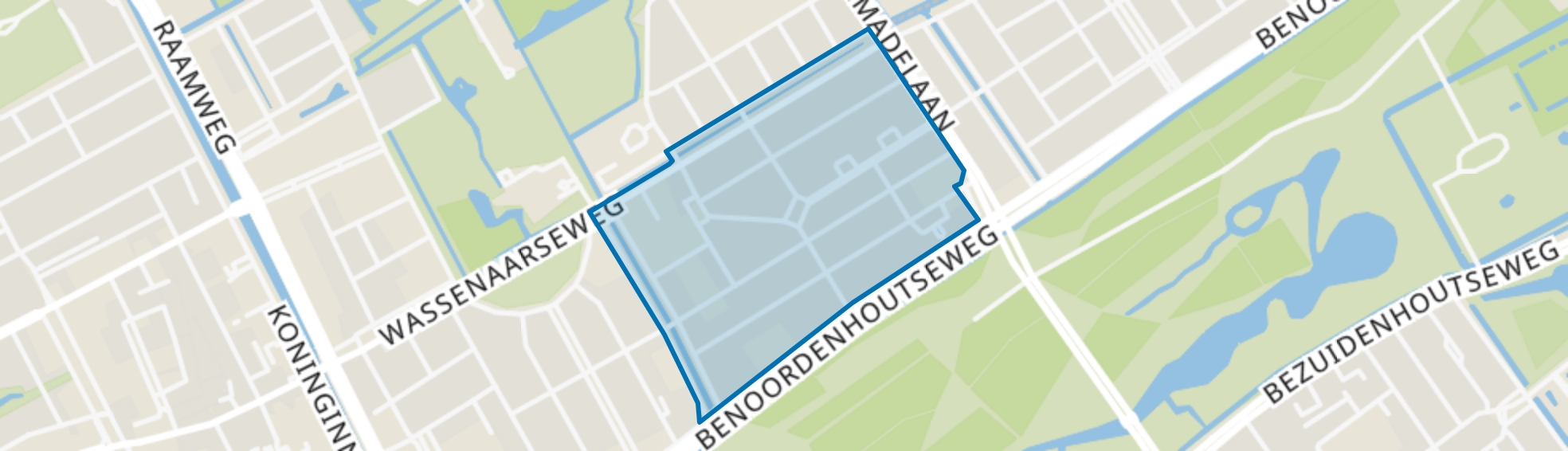 Van Hoytemastraat e.o., Den Haag map