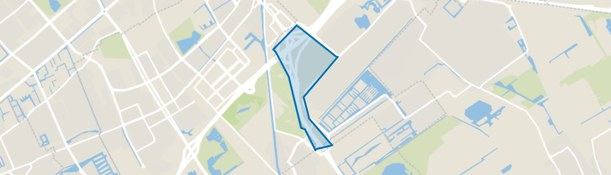 Vliegeniersbuurt, Den Haag map