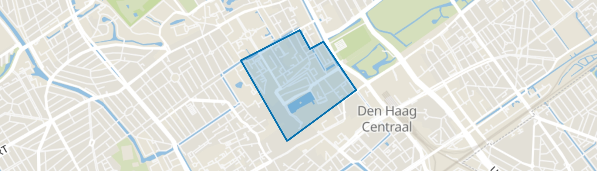 Voorhout, Den Haag map