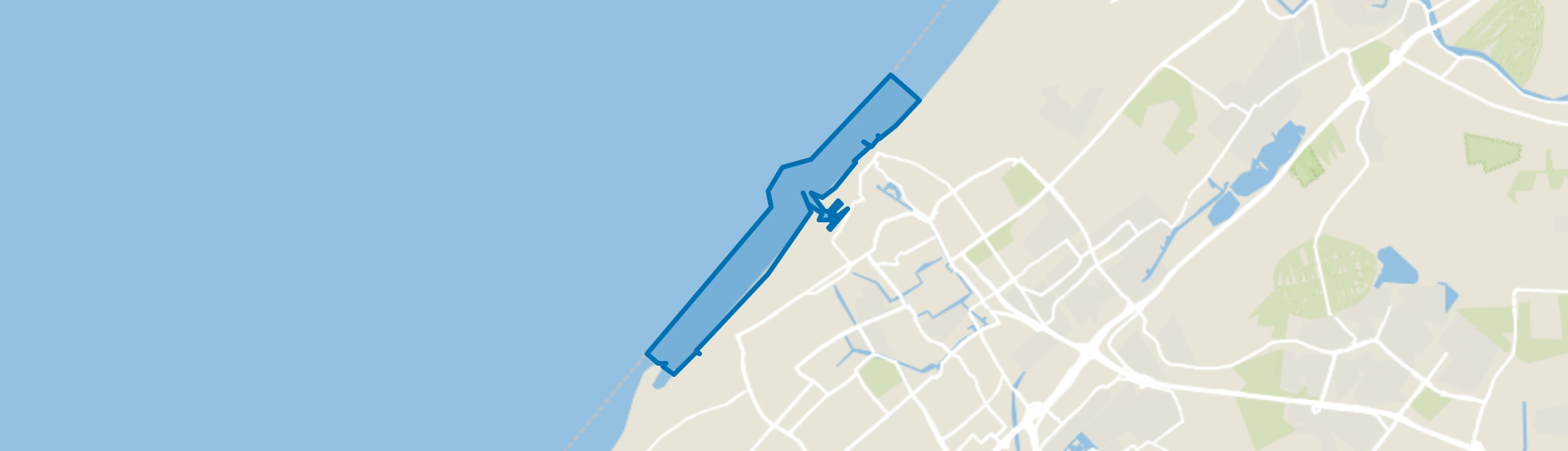 Water, Den Haag map
