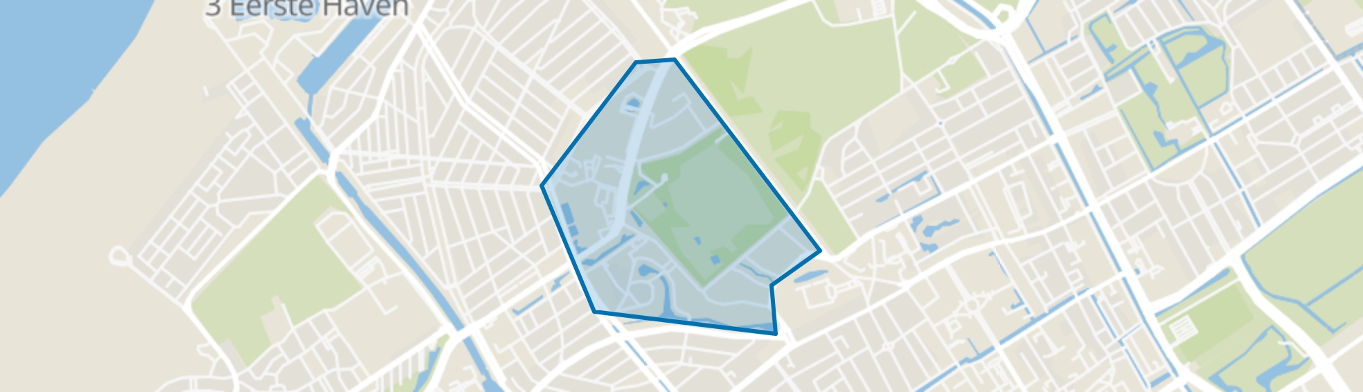 Zorgvliet, Den Haag map