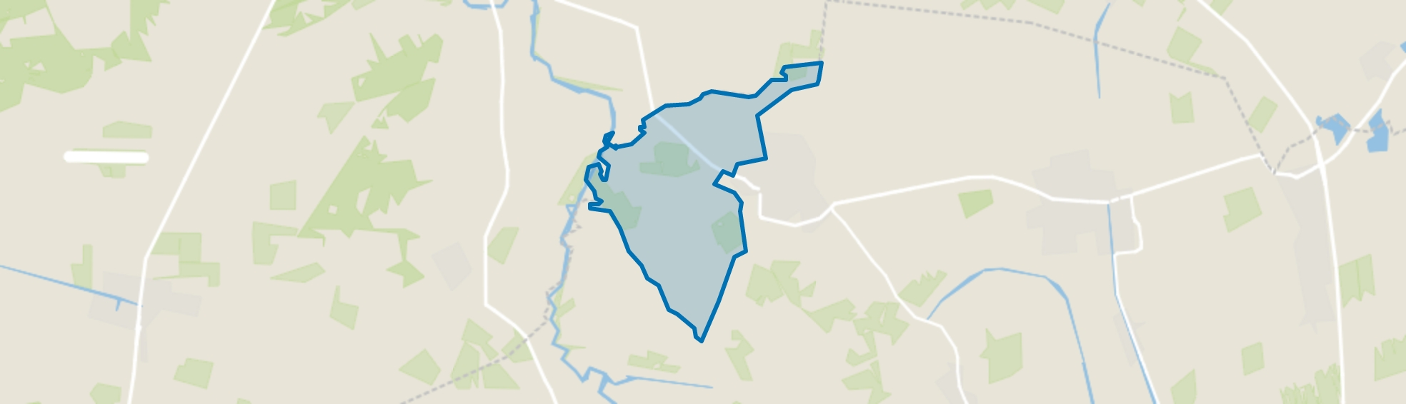 Buurtschap Meer, Den Ham (OV) map