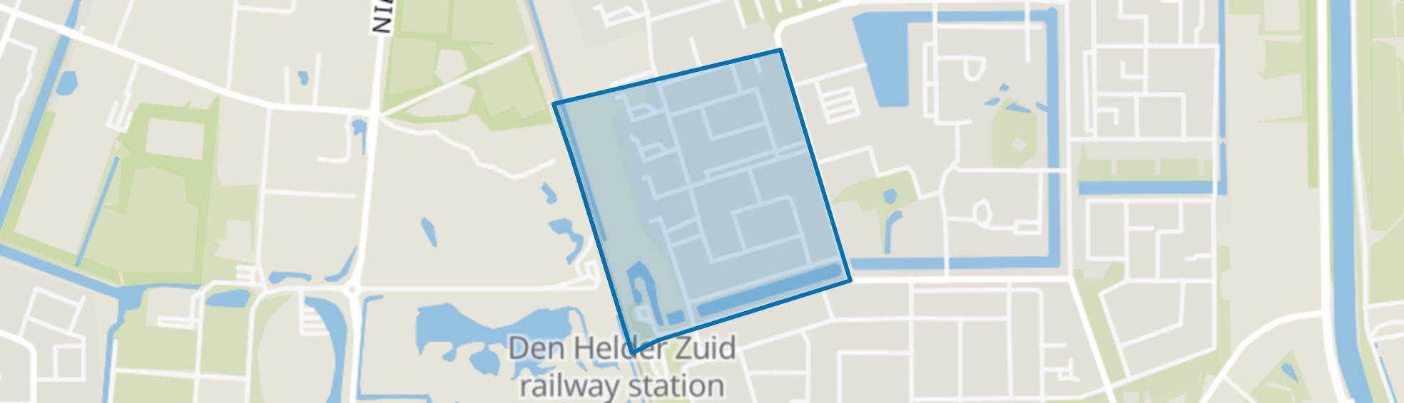 Boerderijbuurt, Den Helder map