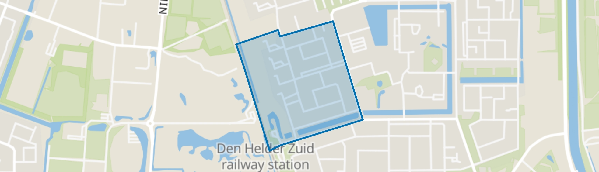 Boerderijbuurt, Den Helder map