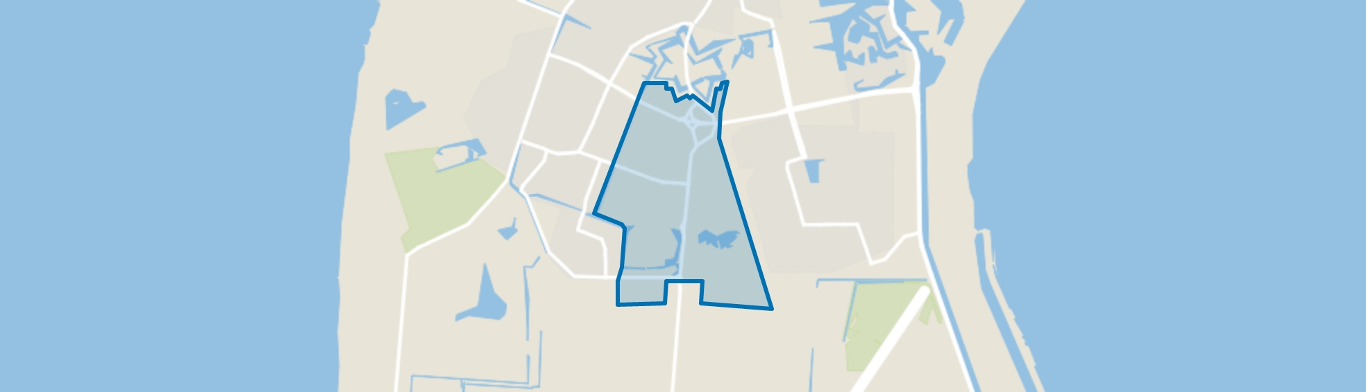 Dirksz Admiraal, Den Helder map