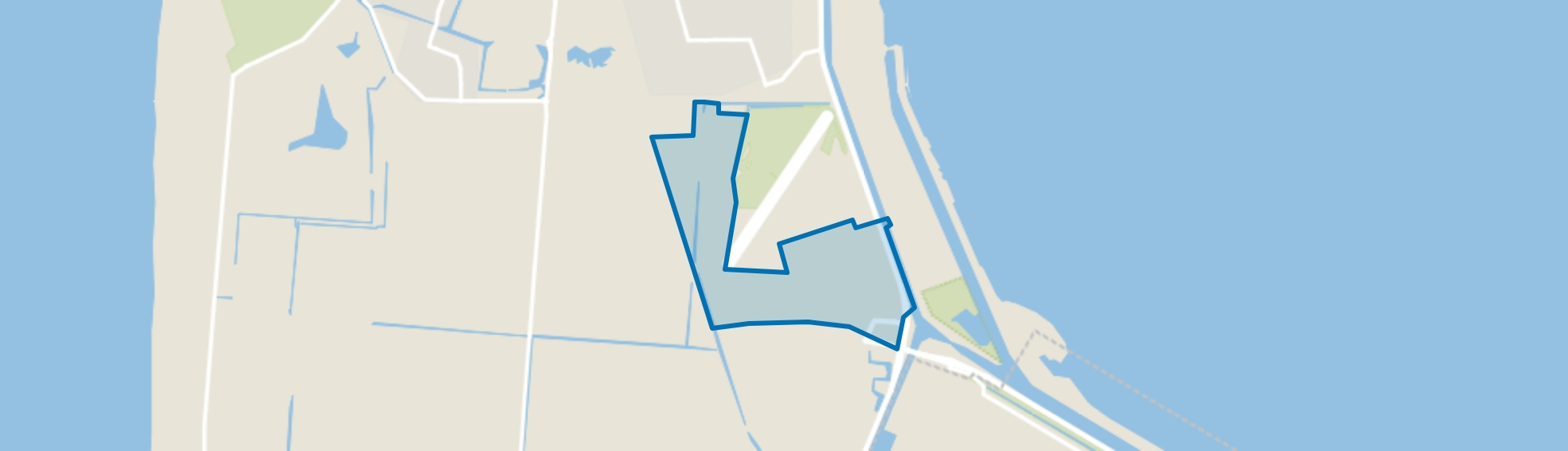 Friesebuurt, Den Helder map