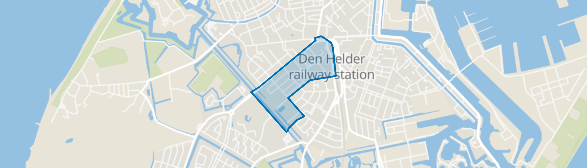 Geleerdenbuurt, Den Helder map