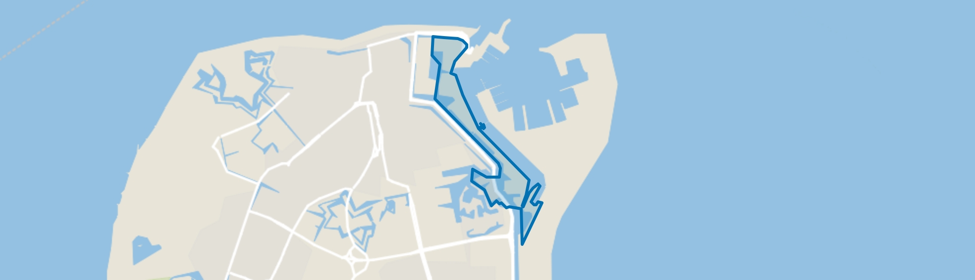 Havenbuurt, Den Helder map