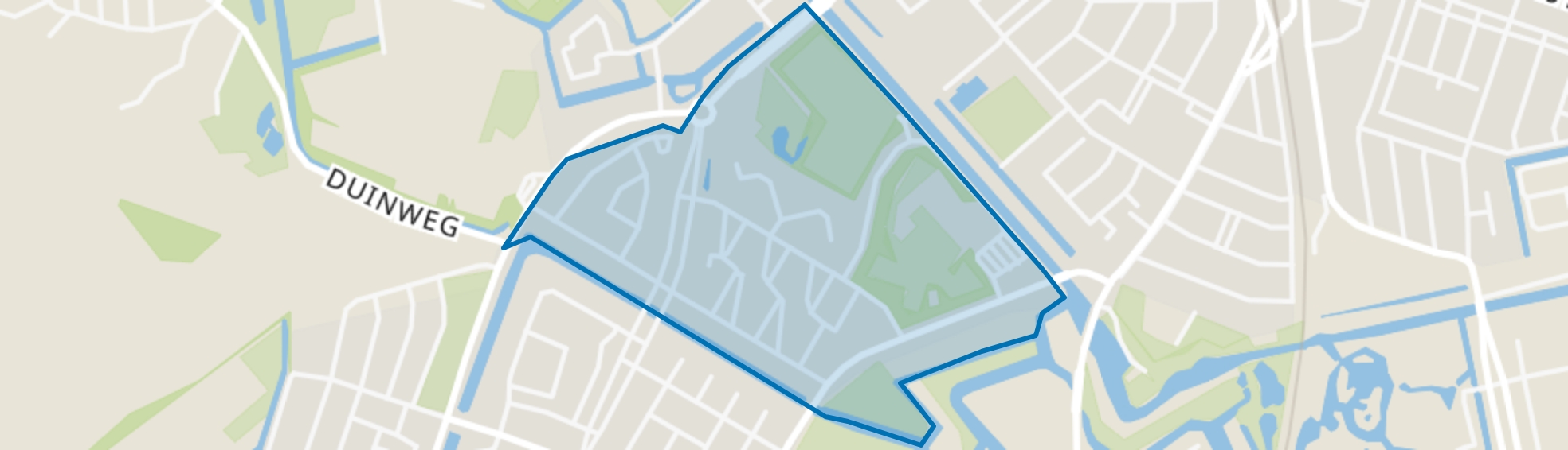 Nieuwlandbuurt, Den Helder map