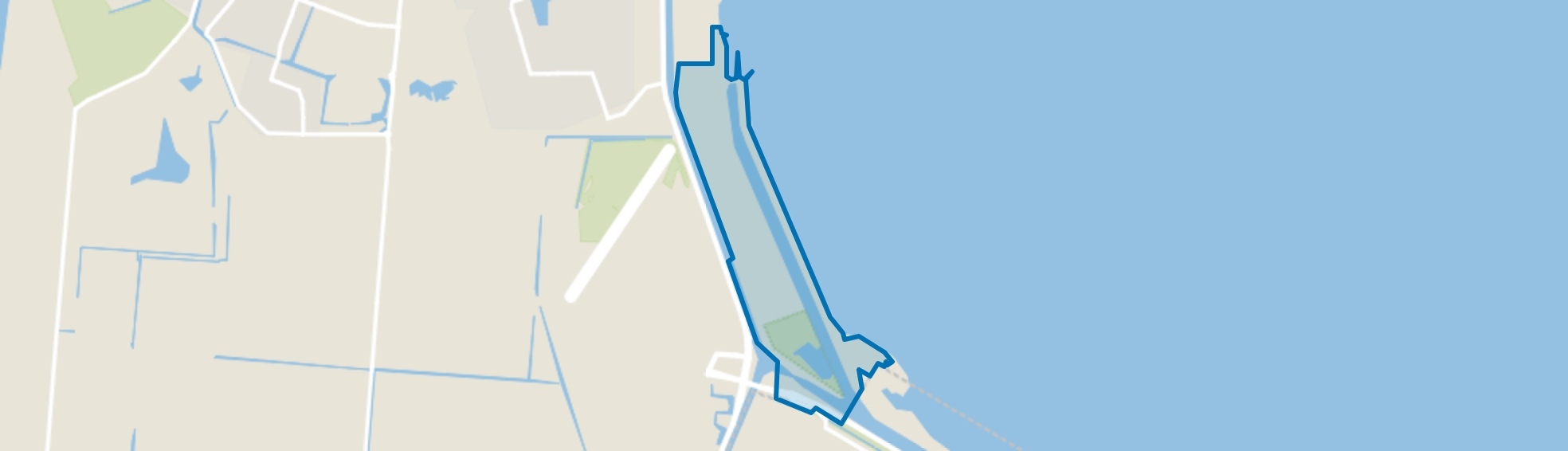 Oostoever, Den Helder map