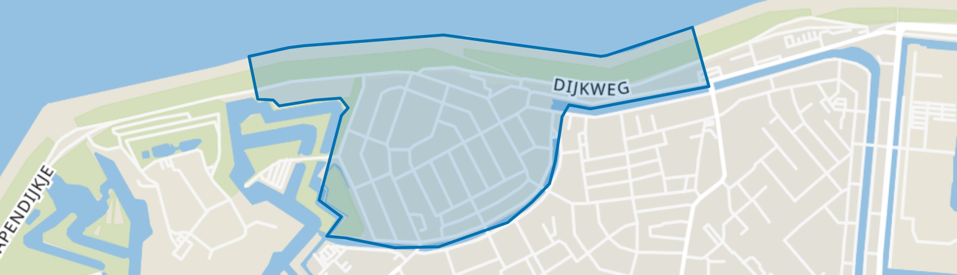 Oud Den Helder, Den Helder map