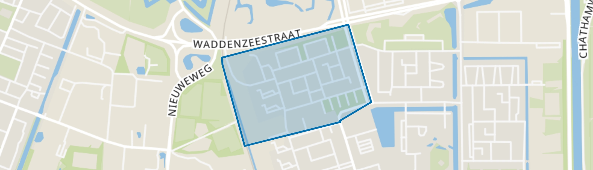 Schouten en Schepenenbuurt, Den Helder map